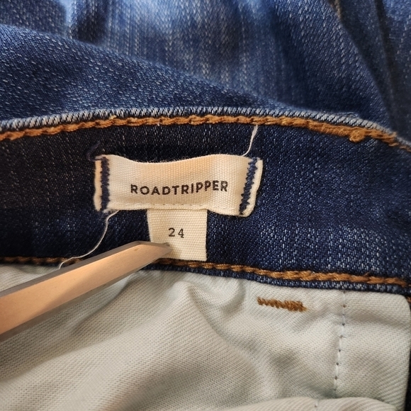 Madewell High Rise Skinny Roadtripper Jeans in Orson Wash-Size 24 - Picture 9 of 12